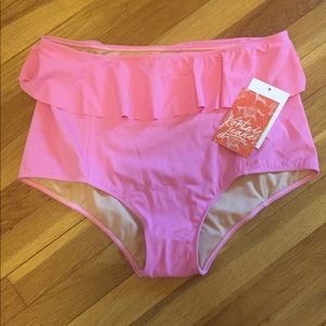 Kortni Jeane XL Peplum Rose Bloom NWT